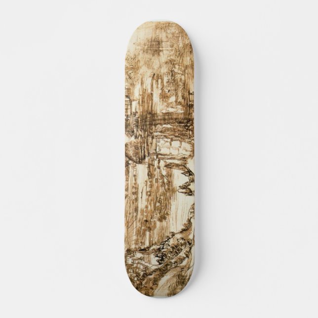 Drawings by Leonardo da Vinci Skateboard (Front)