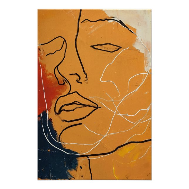drawn man poster (Front)