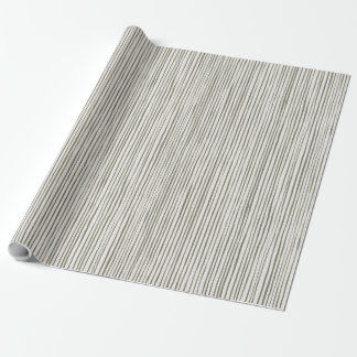 Drawn olive green stripes | Christmas | Holiday Wrapping Paper