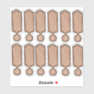 Drawn & Painted Bottle Labels d2 Sheet