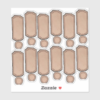 Drawn & Painted Bottle Labels d3 Sheet