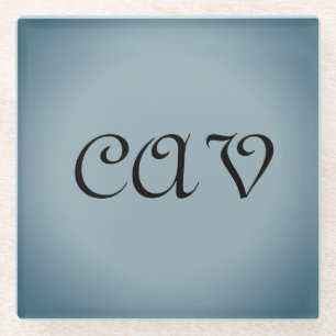 Drawstring Backpack Glass Coaster