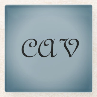 Drawstring Backpack Glass Coaster