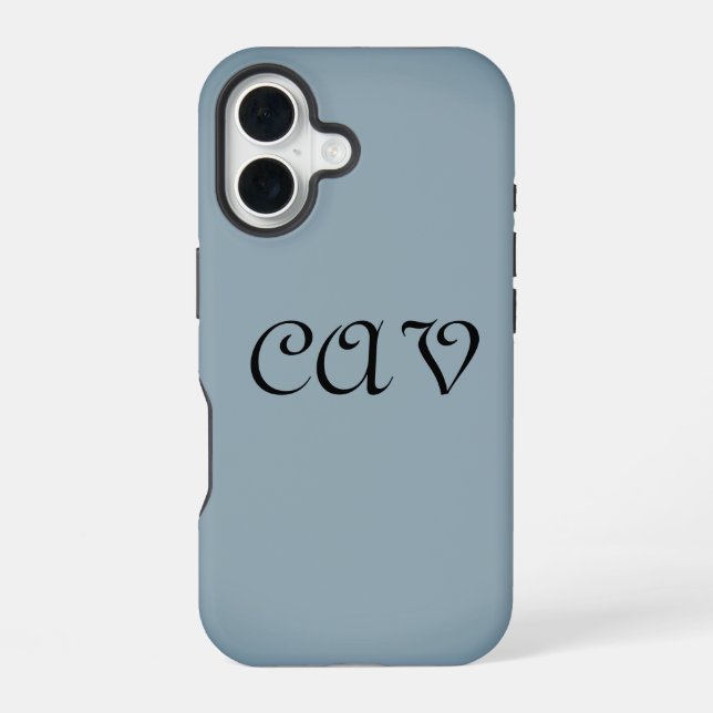 Drawstring Backpack iPhone 16 Case (Back)