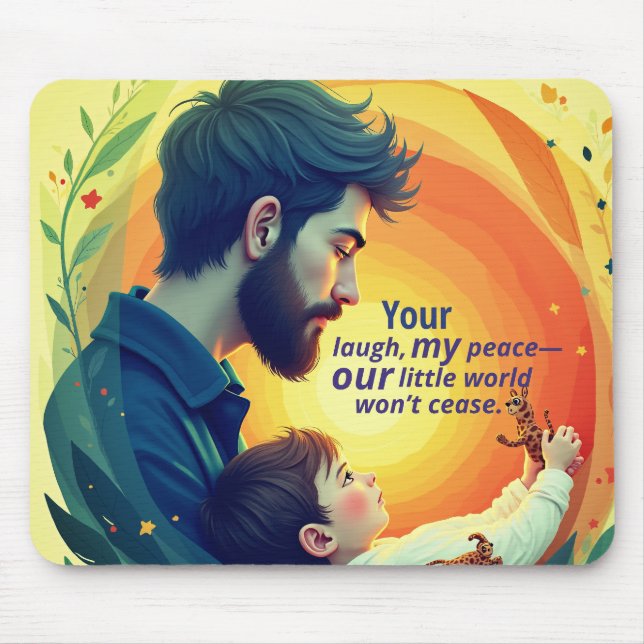 Drawstring Backpack Mouse Mat (Front)