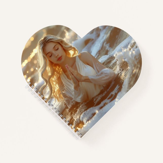 Drawstring Backpack Notebook (Front)