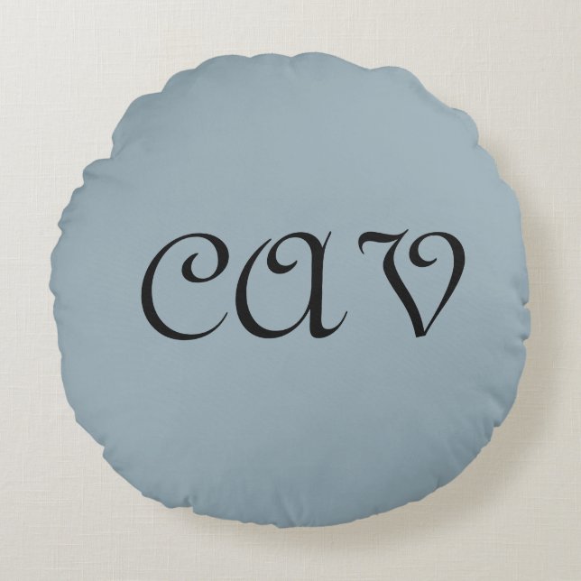 Drawstring Backpack Round Cushion (Front)