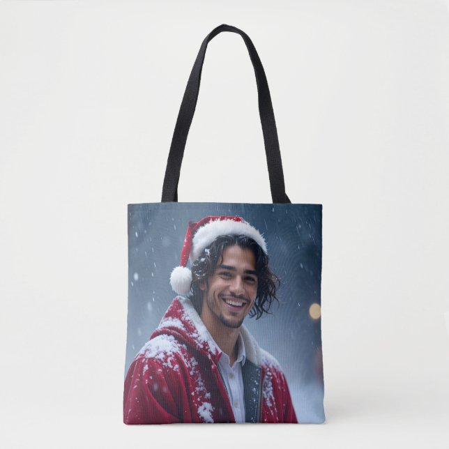 Drawstring Backpack Tote Bag (Front)