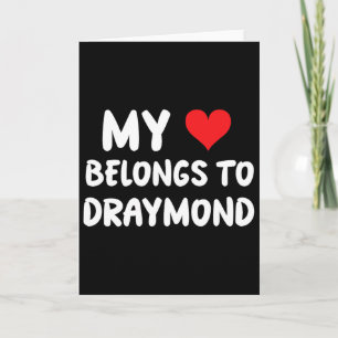 Draymond - My Heart Belongs To Draymond - Love  Card