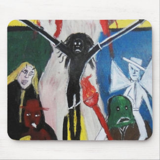 DREAD AS RED HEAD JESUS MOUSE MAT