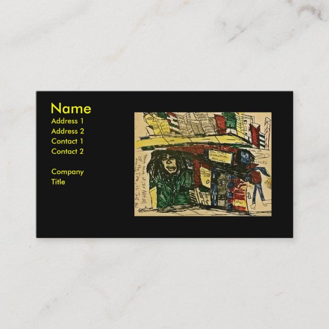 DREAD ECONOMICS BUSINESS CARD (Front)