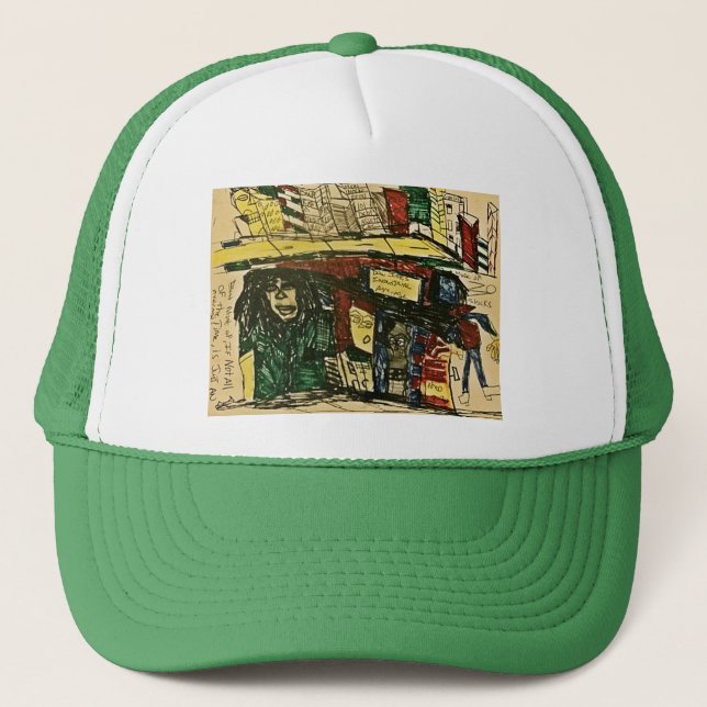 DREAD ECONOMICS TRUCKER HAT (Front)