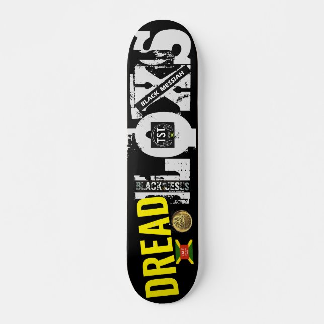 DREAD LOXS Skateboard, 7¾" Deck Skateboard (Front)