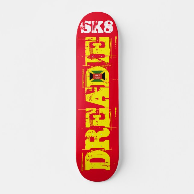 DREADIE  JMT Skateboard, 7¾" Deck Skateboard (Front)