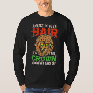 Dreadlock Hairstyle Rastafari Loc'd Up Afro   Hair T-Shirt
