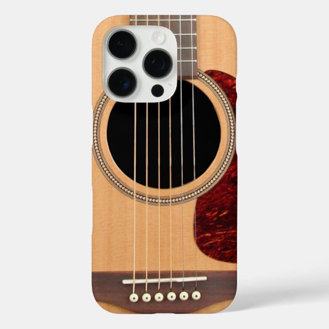 Dreadnought Acoustic 6 String Guitar Case-Mate iPhone Case (Back)