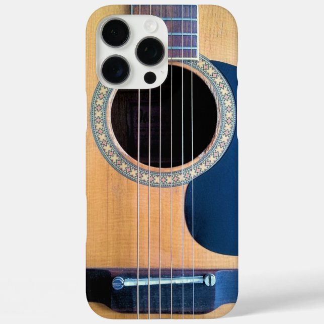 Dreadnought Acoustic Guitar Case-Mate iPhone Case (Back)