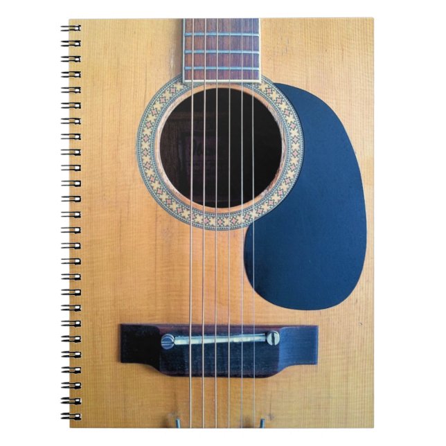 Dreadnought Acoustic Guitar Notebook (Front)