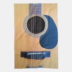 Dreadnought Acoustic Guitar Tea Towel