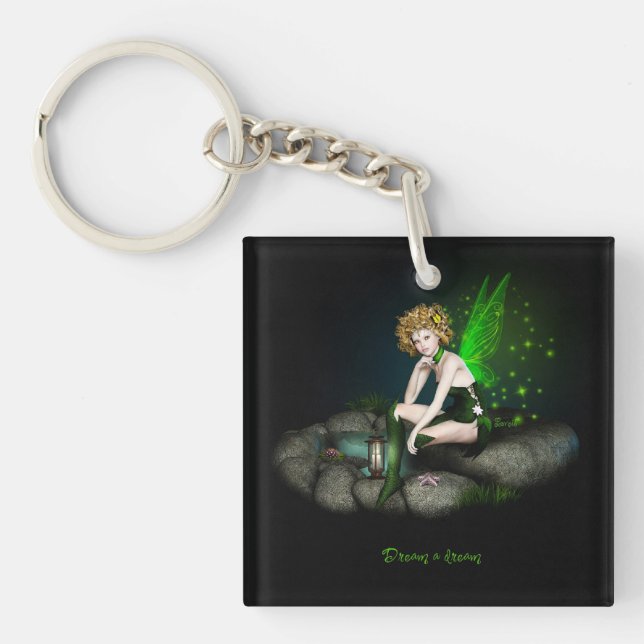 Dream a dream key ring (Front)