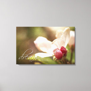 Dream a little dream - Apple Blossom- Canvas Art