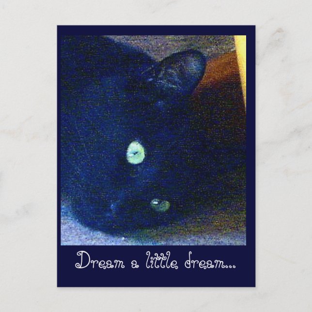 Dream a little dream postcard (Front)