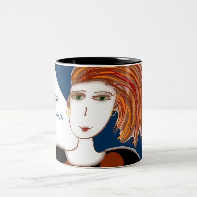 Dream and Believe two-tone 11oz mug (Center)