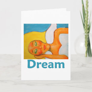 Dream Angel Art Holiday Greeting