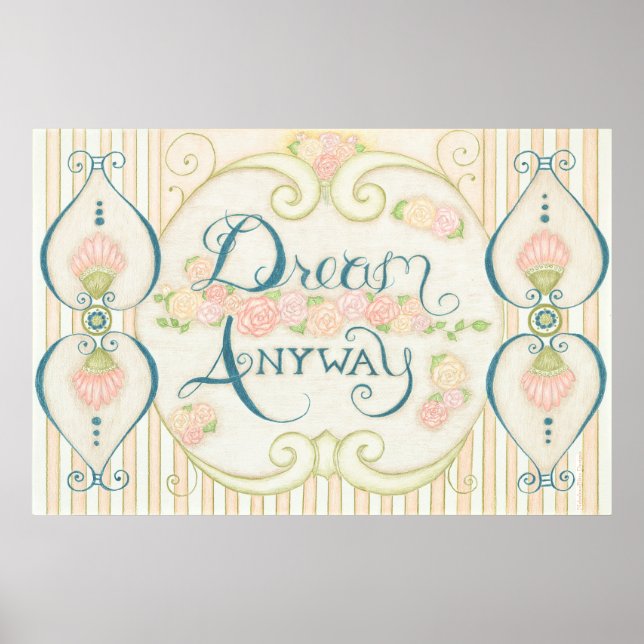 Dream Anyway Wall Art (Front)