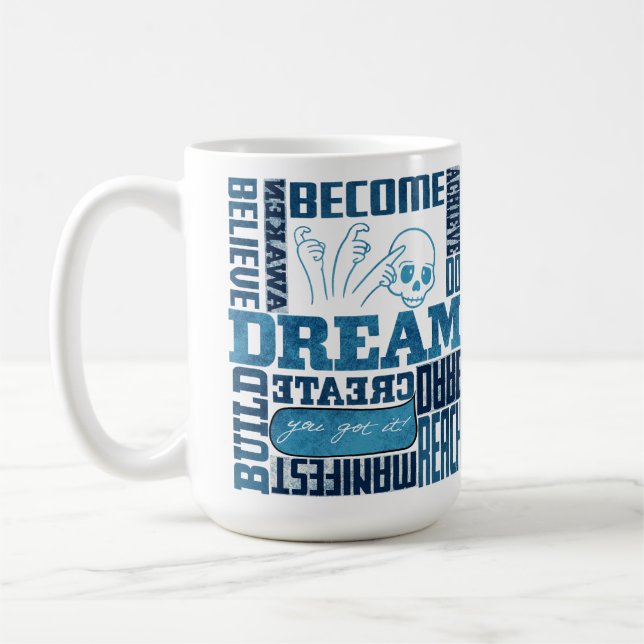 Dream - ASL Design Coffee Mug (Left)