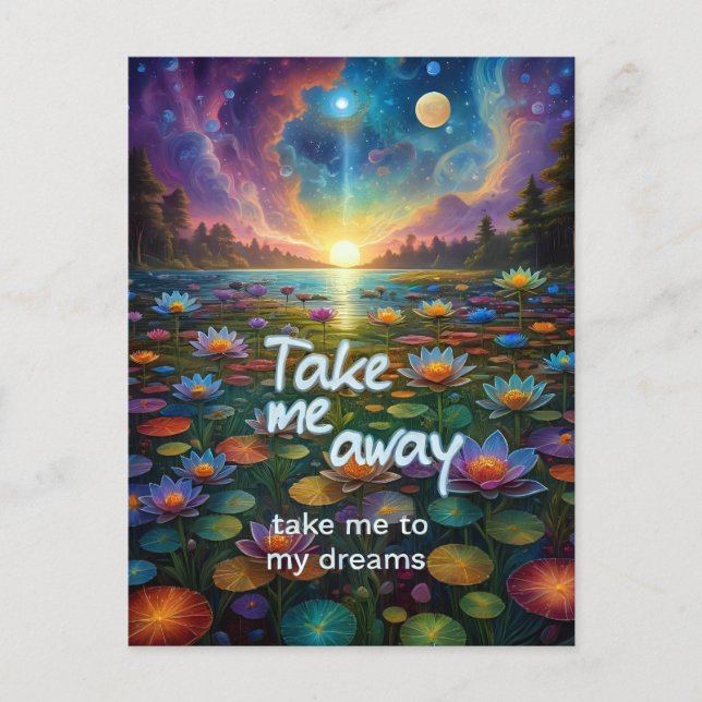 Dream Away  Postcard (Front)