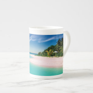 Dream Beach Bone China Mug