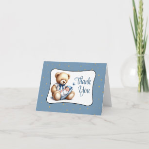 Dream Bear Baby Shower Thank You Card