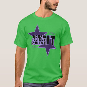 Dream Believe Achieve Inspirational Saying Y2K 90s T-Shirt