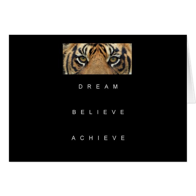 dream believe achieve motivational quote (Front Horizontal)