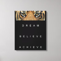 dream believe achieve motivational quote