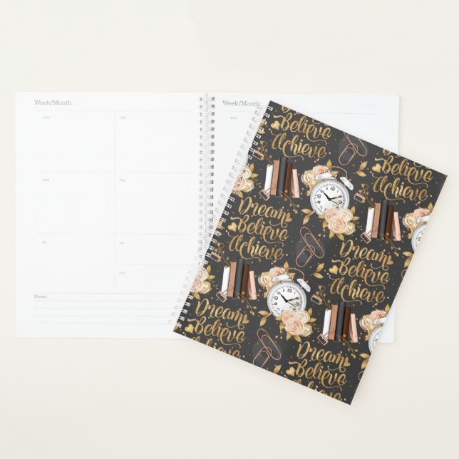 Dream, Believe, Achieve Planner (Display)