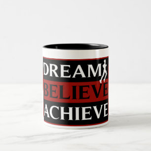 Dream Believe Achieve Running Mug