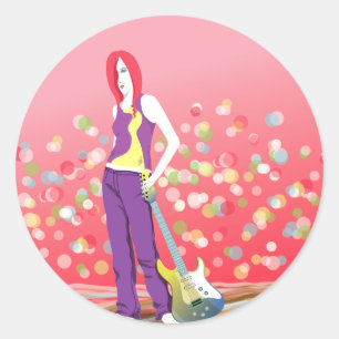 Dream Believer Classic Round Sticker