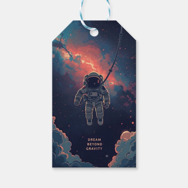 Dream Beyond Gravity Gift Tags (Front)