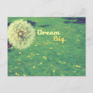 Dream Big and make a wish Postcard