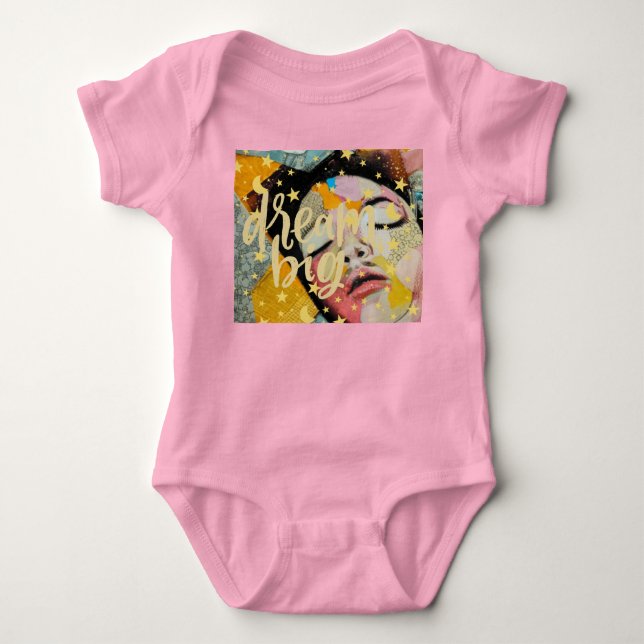 Dream Big Baby Bodysuit (Front)
