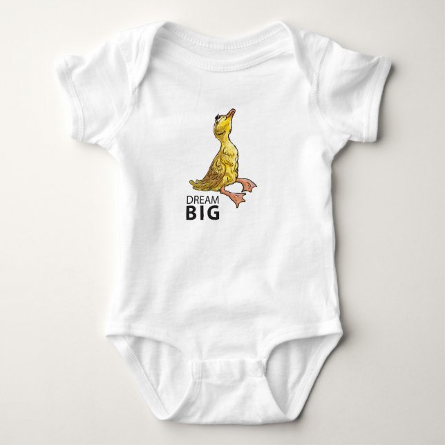 Dream Big Baby Bodysuit (Front)