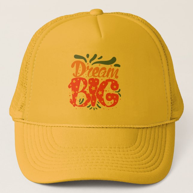 Dream Big" Baseball & Trucker Hat (Front)