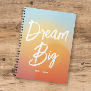 Dream Big Beautiful Summer Sky Notebook