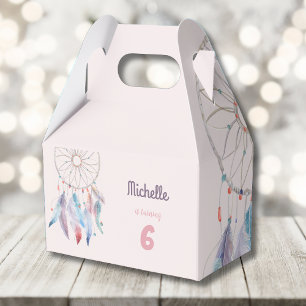 Dream Big Boho Dreamcatcher Birthday Favour Box