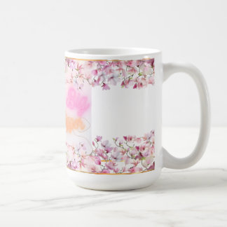 Dream Big Brew Bigger Floral Coffee Cup – Pink Neo
