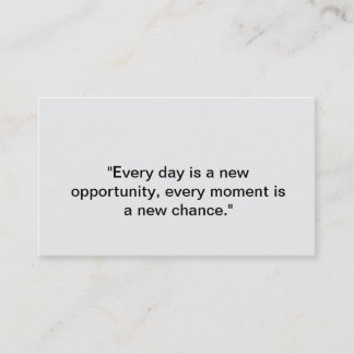 "DREAM BIG" BUSINESS CARD