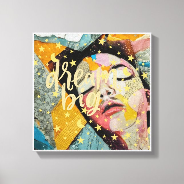 Dream Big Canvas Print (Front)