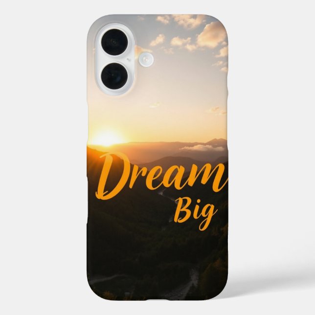 Dream Big Case-Mate iPhone Case (Back)
